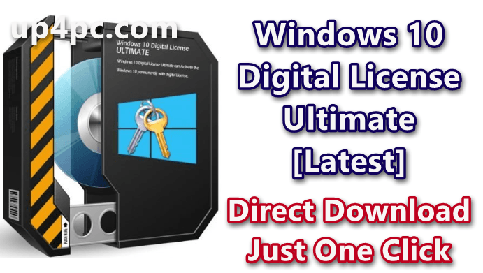 Windows 10 Digital License Ultimate 1.6 [Latest]