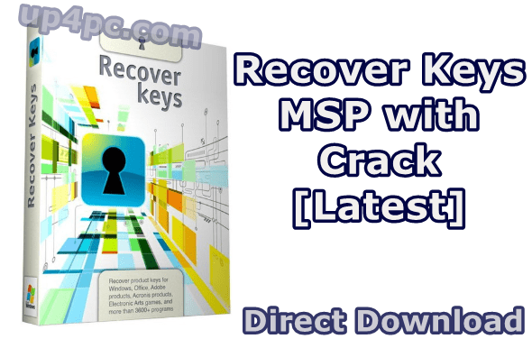 Recover Keys MSP 
