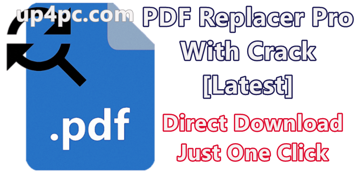 PDF Replacer Pro 1.4.0.0 With Crack [Latest]