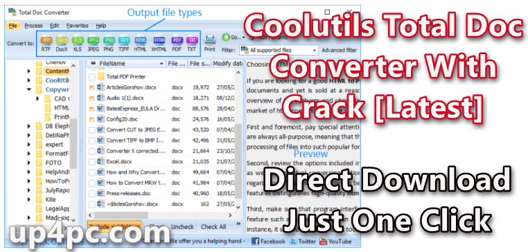 Coolutils Total Doc Converter 5.1.0.53 With Crack Download [Latest]