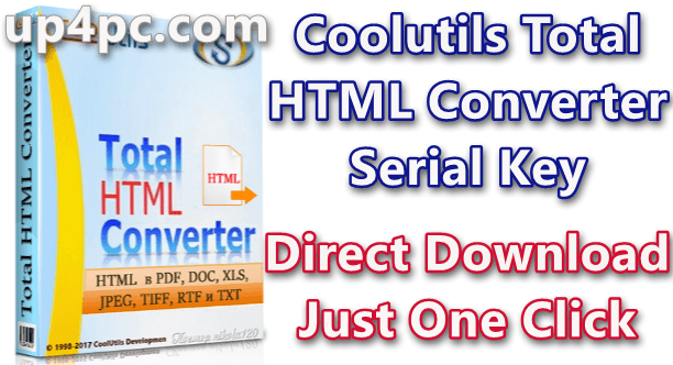 Coolutils Total HTML Converter 5.1.0.133 With Serial Key Download [Latest]