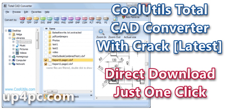 CoolUtils Total CAD Converter 3.1.0.179 With Crack Free [Latest]