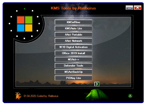 Ratiborus KMS Tools 01.05.2020 Free Download [Latest] - Up4pc